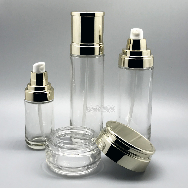 新款化妆品玻璃瓶定制 面霜瓶子批发 威盛包装(图7)